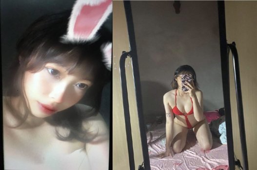 Clip nóng nàng xinh diện nội y đen quyến rũ