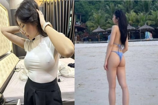 Ngắm bạn yêu hòa quyện qua khe cửa trong đêm khát khao