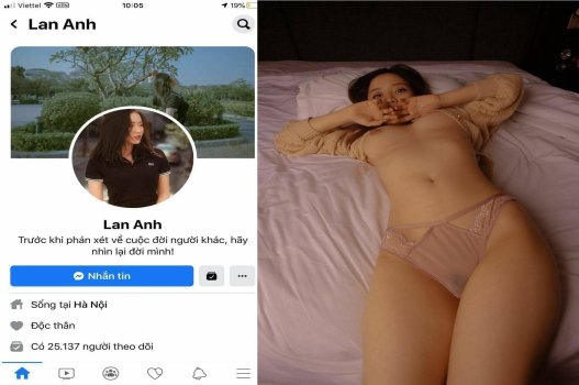 Video Lan Anh lộ hàng nóng bỏng bị phát tán
